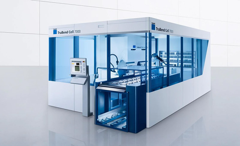 TRUMPF TruBend Cell 7000, an automated high-speed bending cell