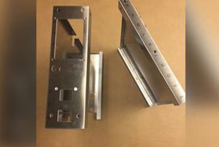HFI product - custom sheet metal fabricated brackets