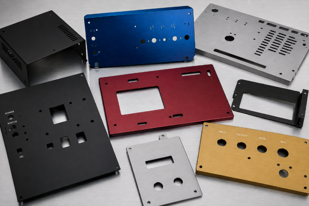 Anodized panels