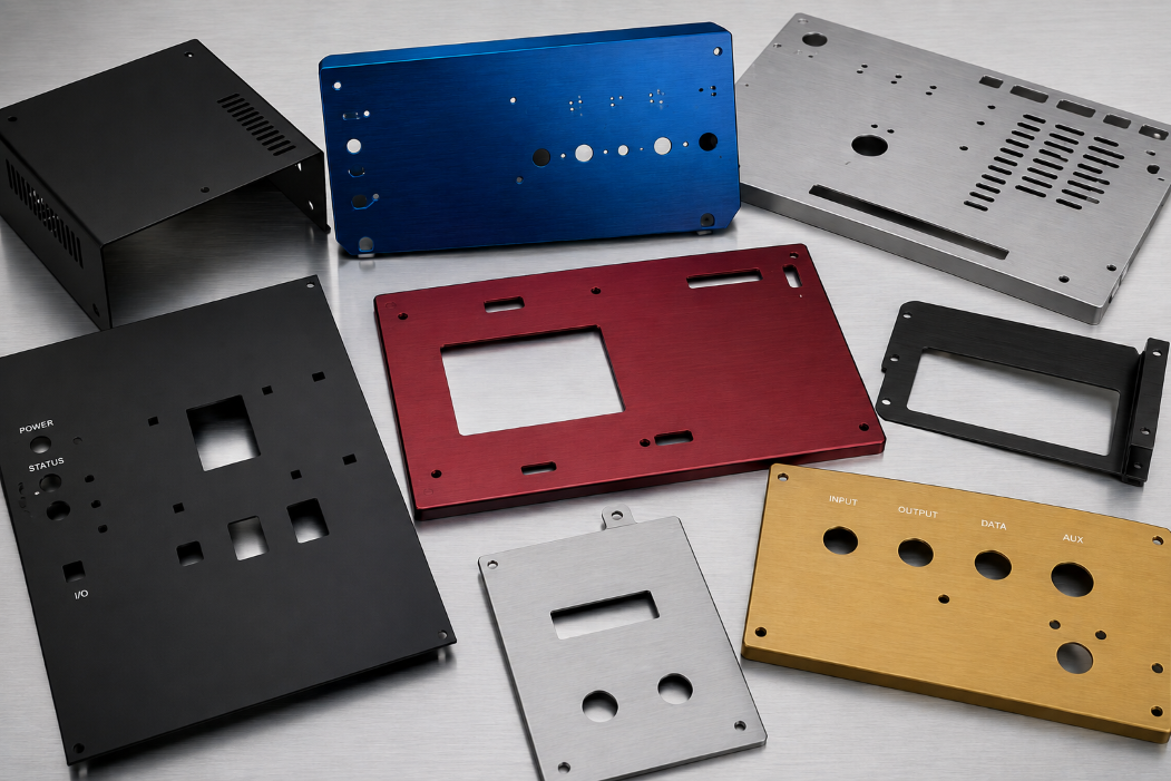 Anodized panels