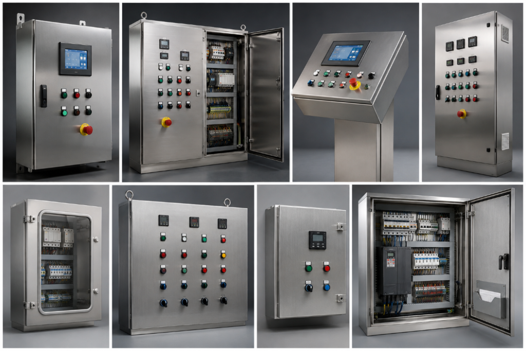 Industrial electrical control panels