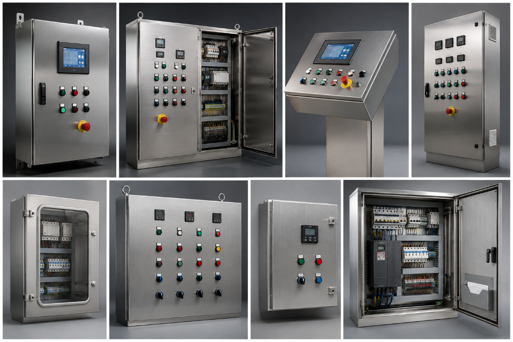 Industrial electrical control panels