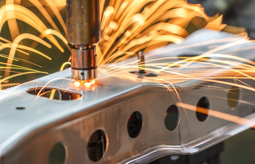Spot welding machine