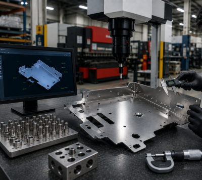 Quality inspection process using a Coordinate Measuring Machine (CMM)